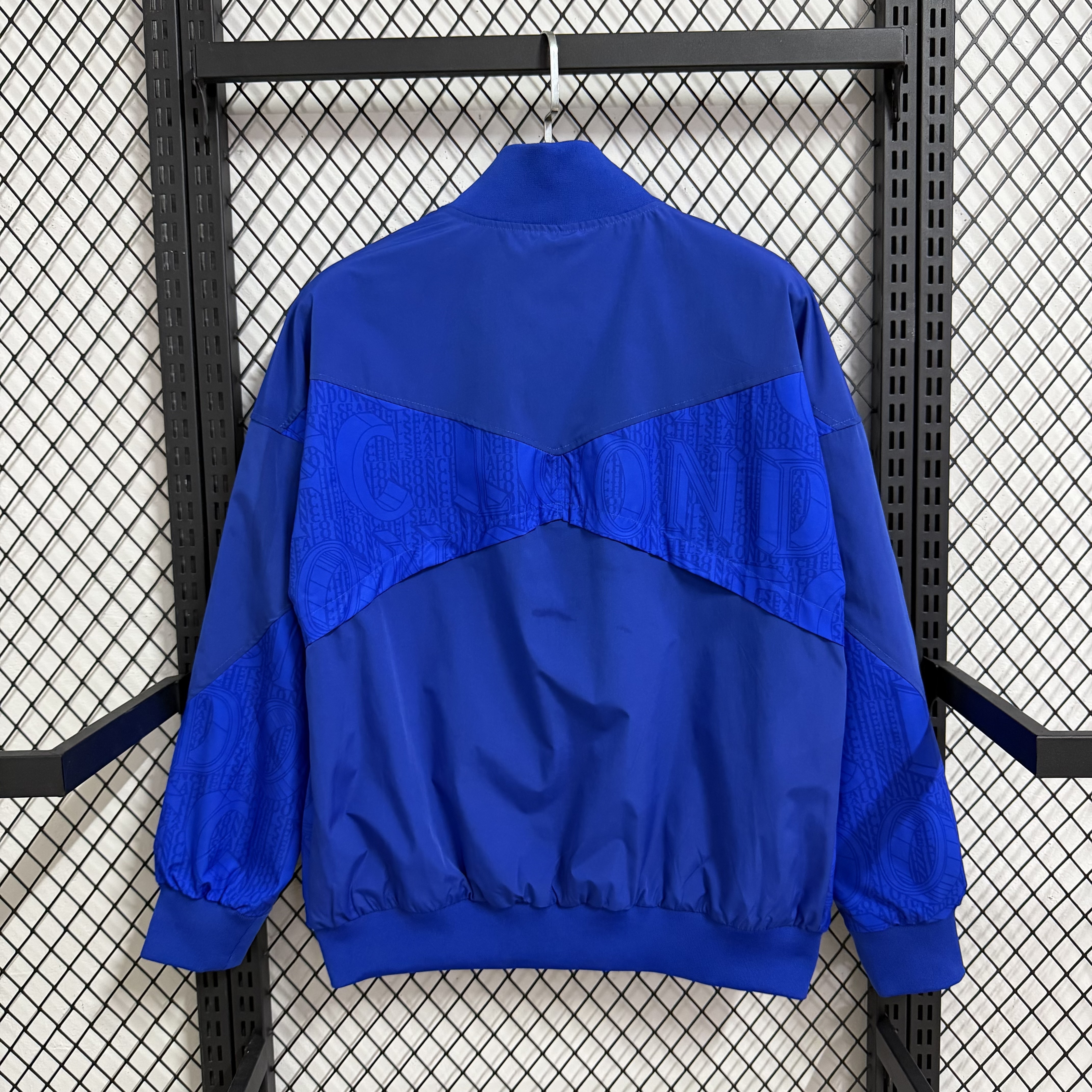 25-26 Chelsea Blue Training Waterproof Windbreaker