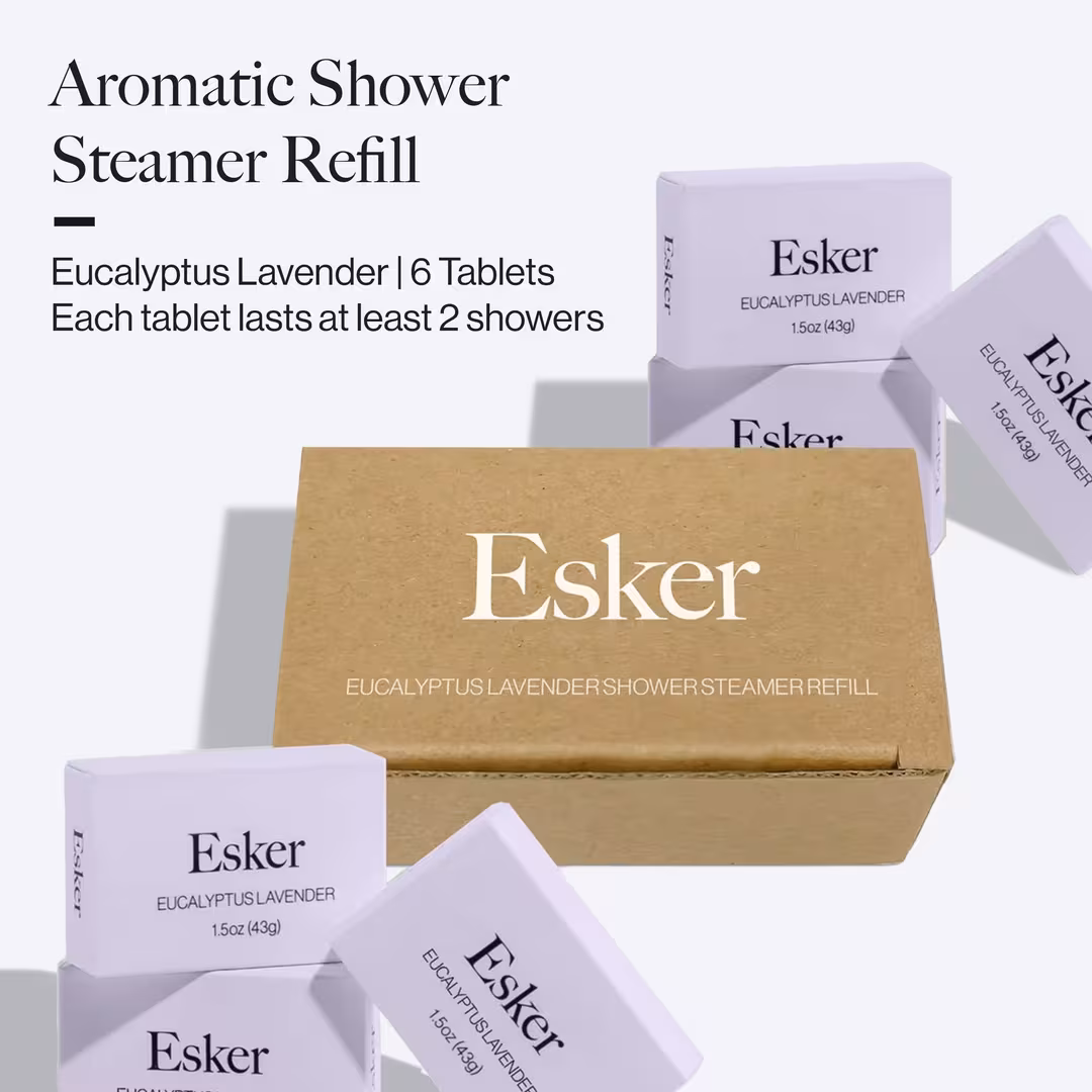 Esker Beauty  Shower Steamer Refill