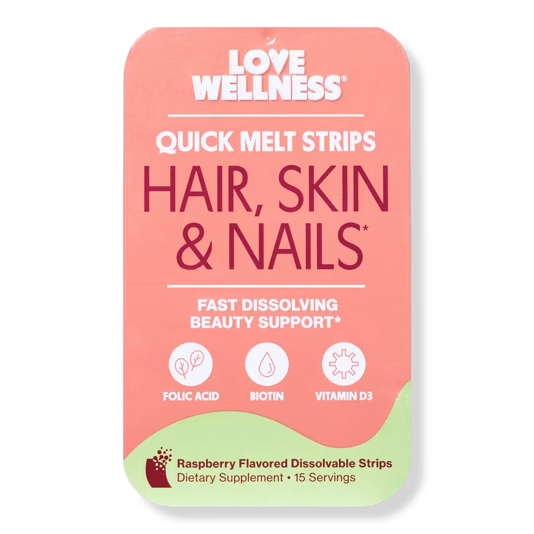 Love Wellness  HAIR, SKIN & NAILS Quick Melt Strips