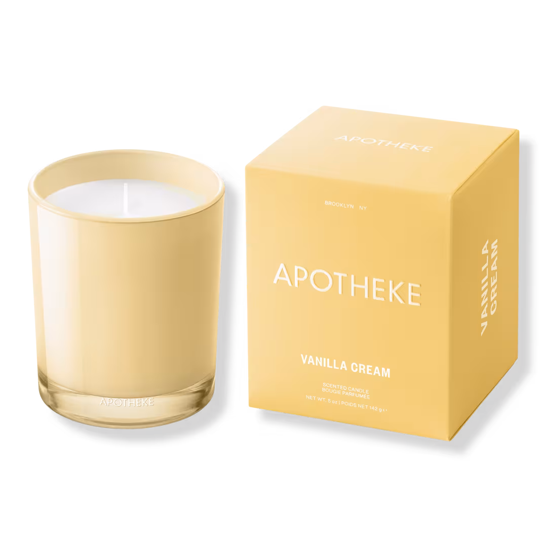 APOTHEKE  Vanilla Cream Petite Scented Candle