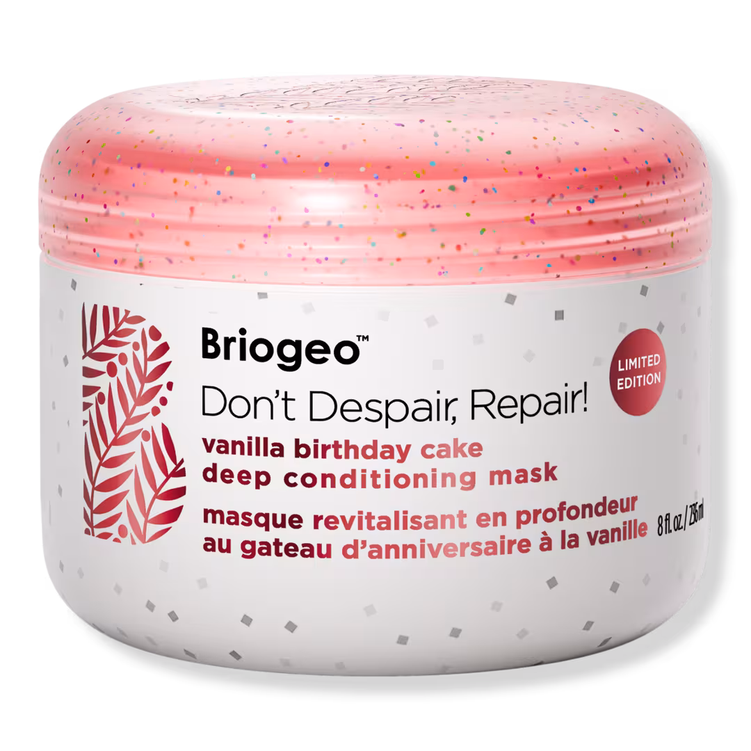Briogeo  Don't Despair, Repair! Vanilla Birthday Cake Deep Conditioning Hair Mask