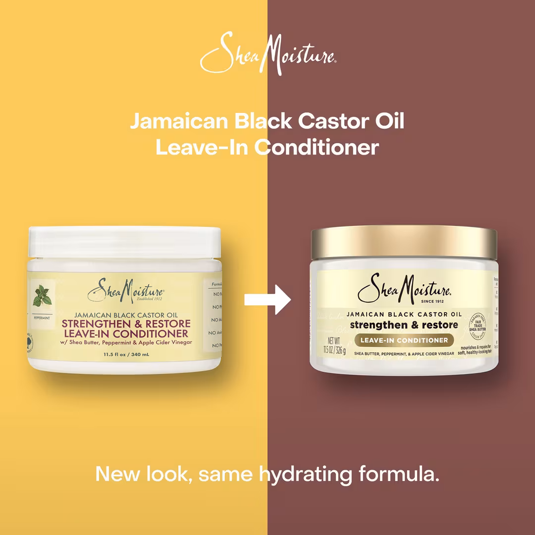SheaMoisture  100% Pure Jamaican Black Castor Oil Leave In Conditioner