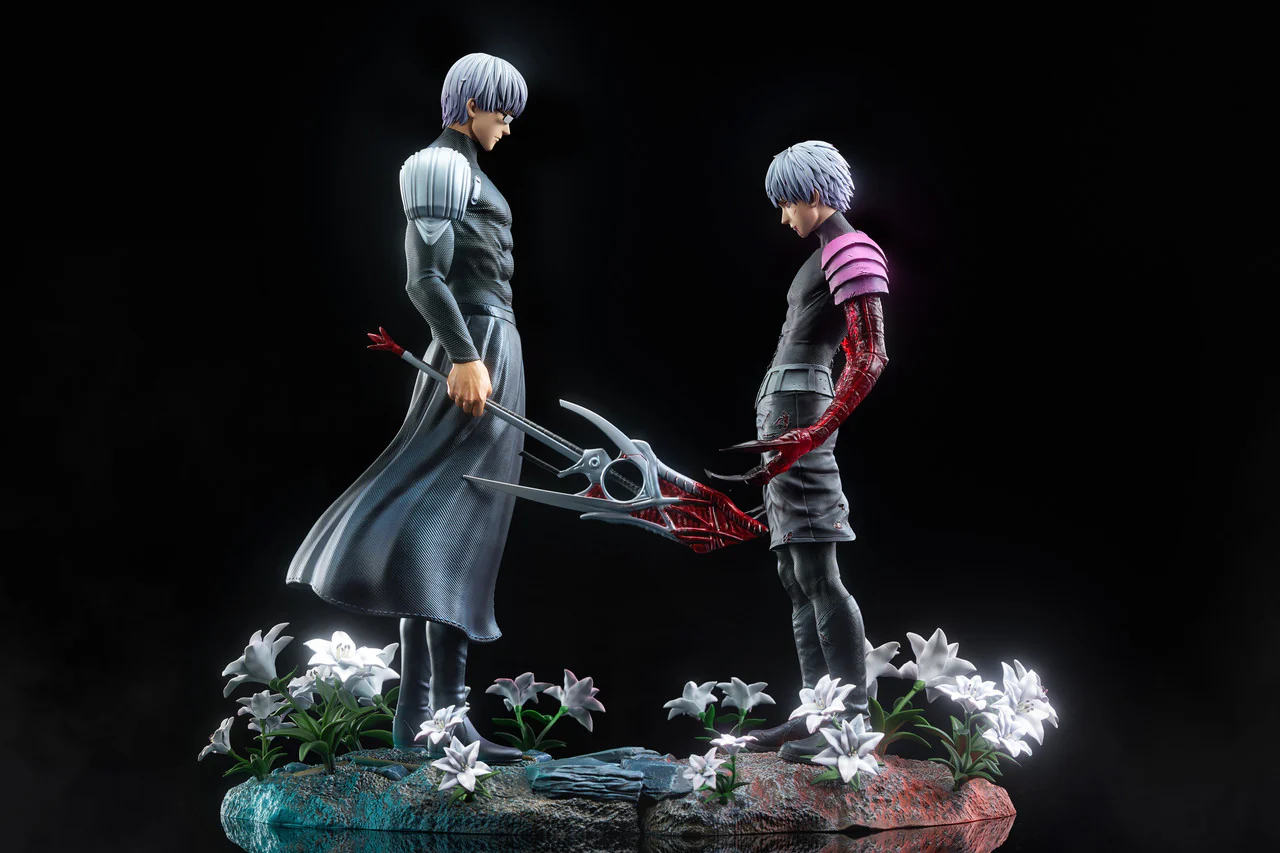 Tokyo Ghoul - Arima Kisho & Kaneki Ken | 1:6 Resin Statue | by Damocles Studio