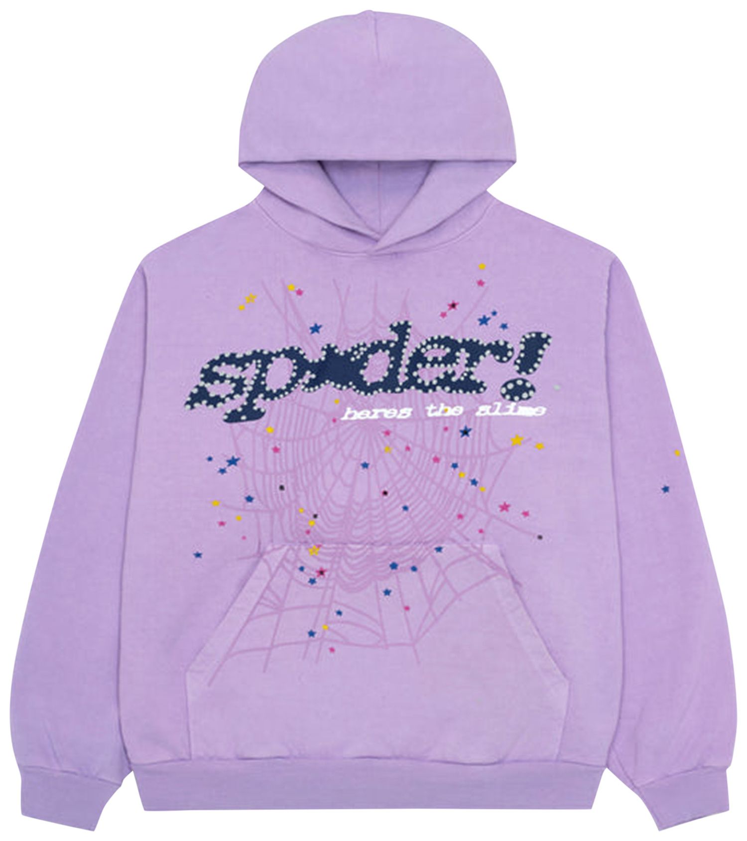 Sp5der Açaí Hoodie Purple/2023