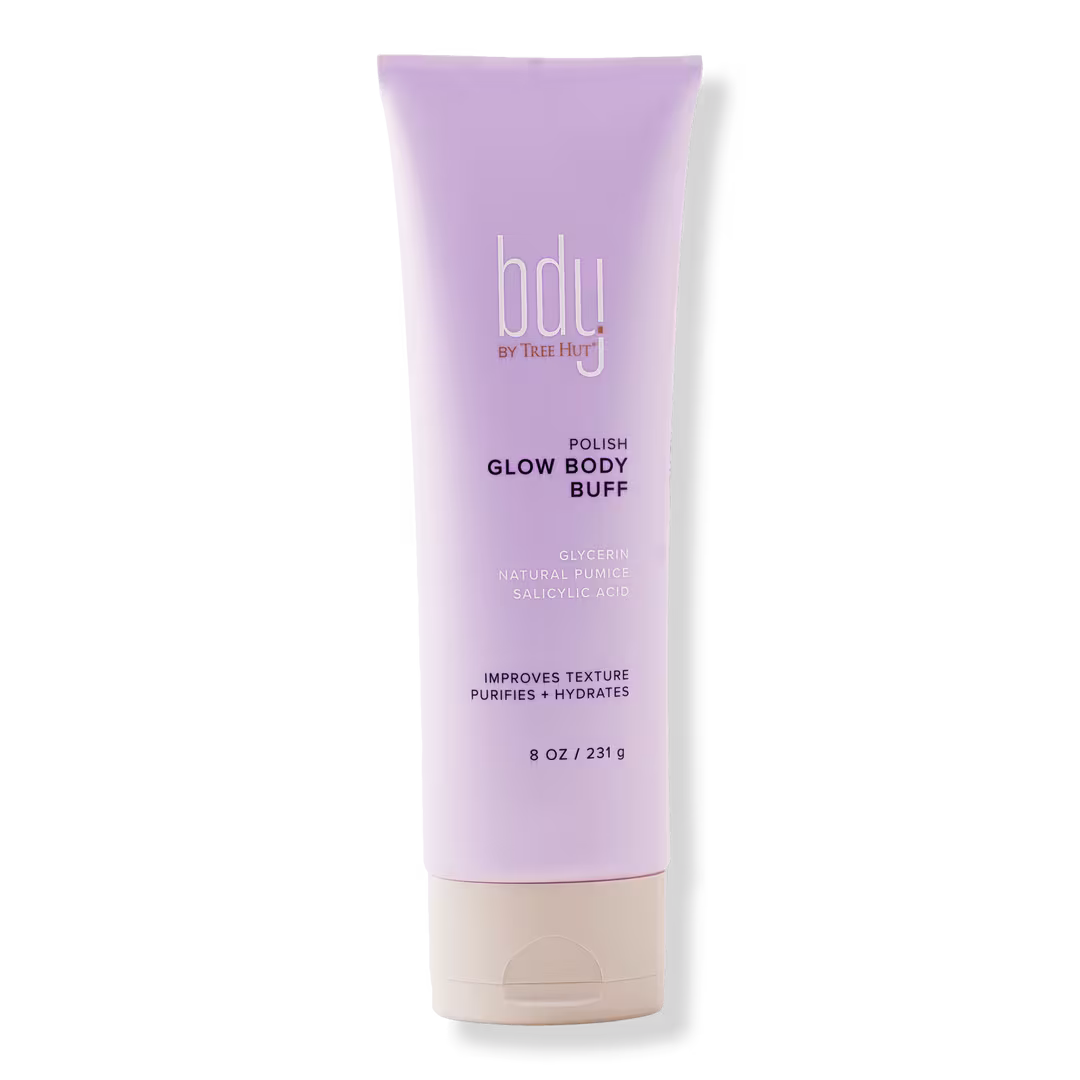 bdy.  Glow Body Buff Purifying Gentle Scrub with Glycerin + Salicylic Acid
