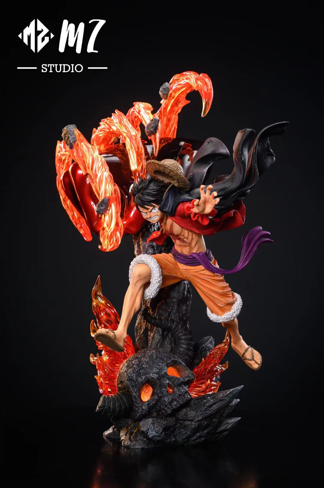 MZ Studio - Red Roc Luffy | 业火拳枪 路飞