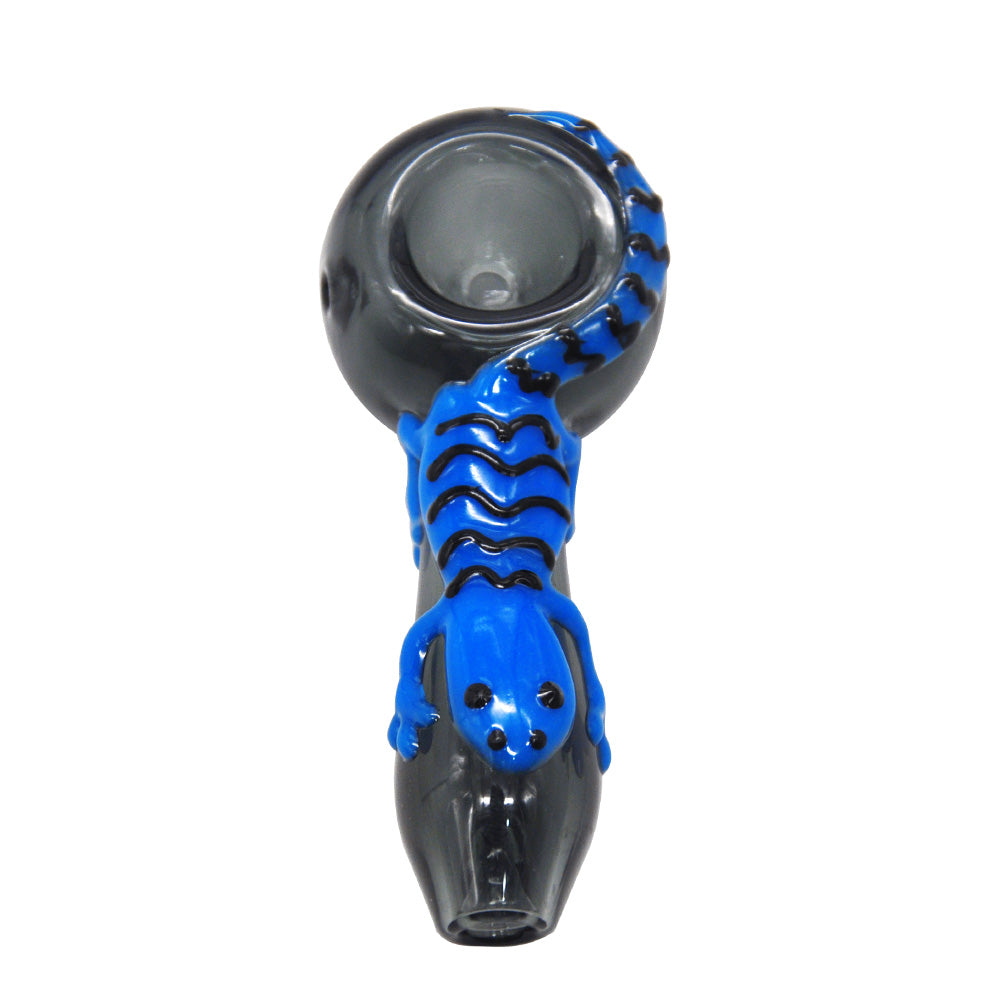 Gecko Glass Spoon Pipe