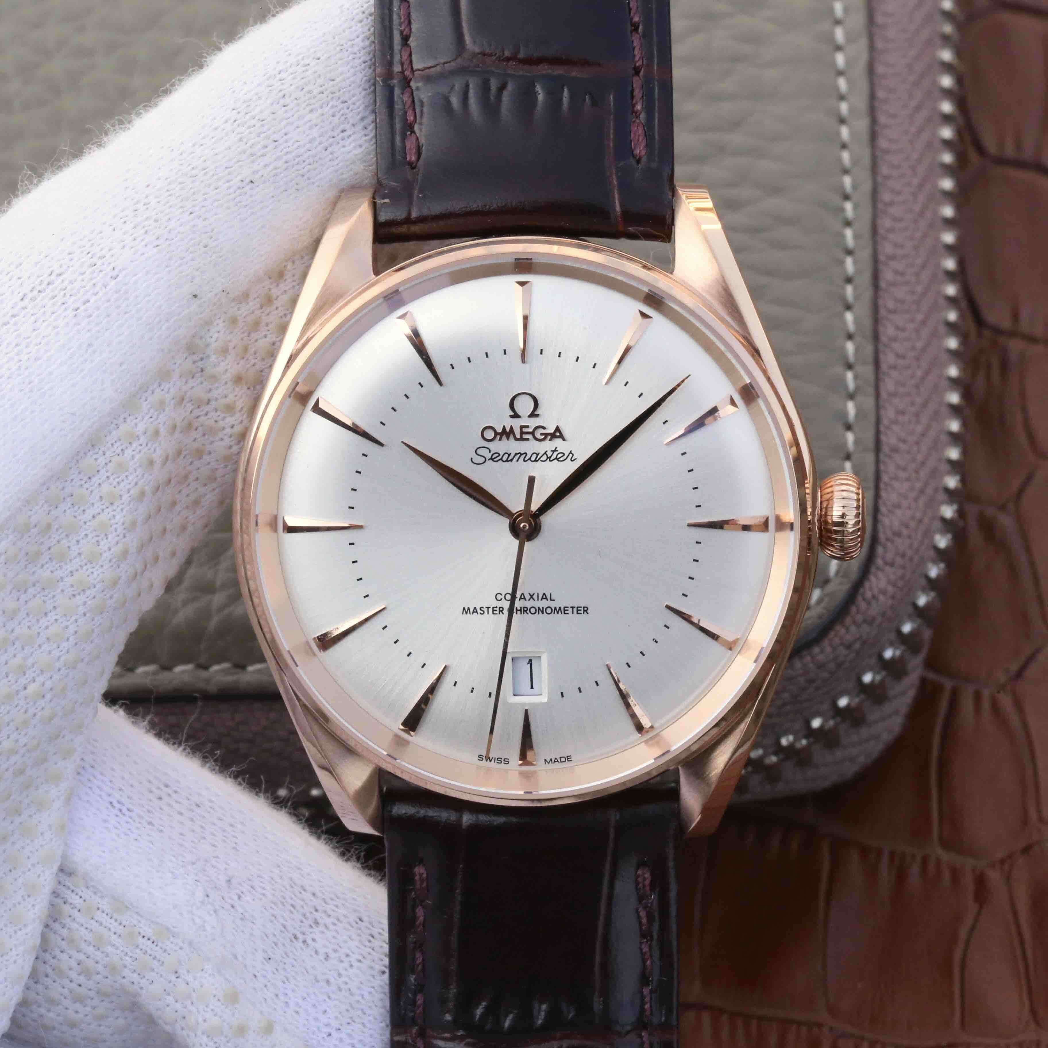Omega Watch SEAMASTER CITY EDIZICNE VENEZIA 40MM ROSE GOLD WHITE DIAL