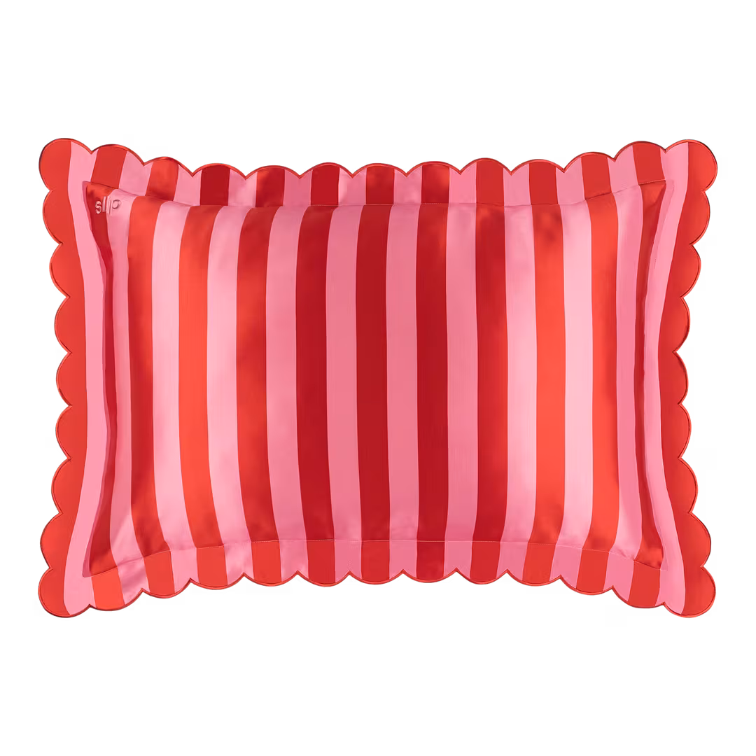 Slip  Pure Silk Queen Pillowcase with Scalloped Edge