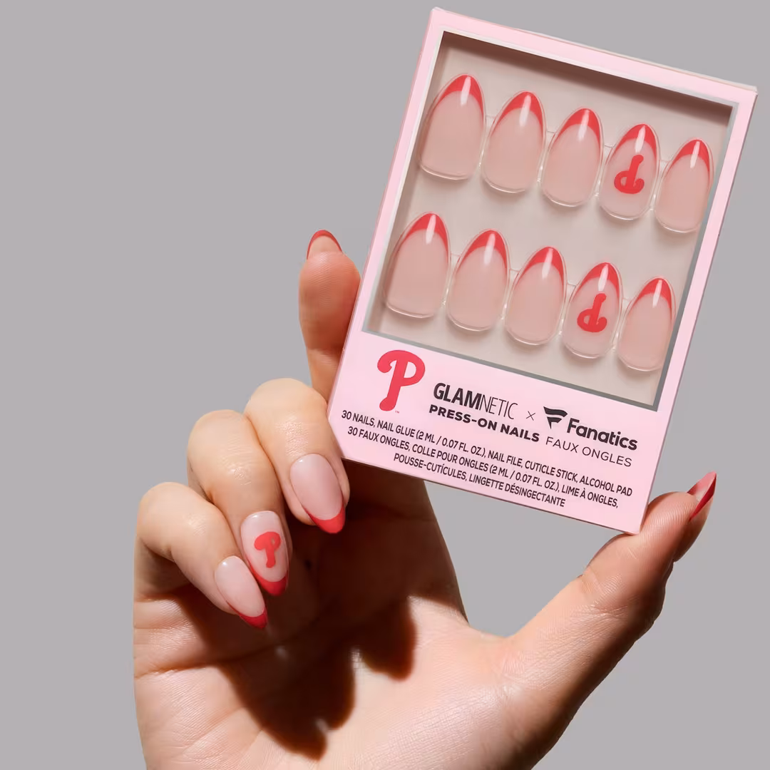 Glamnetic x Fanatics Nail  Philadelphia Phillies Press-On Nails