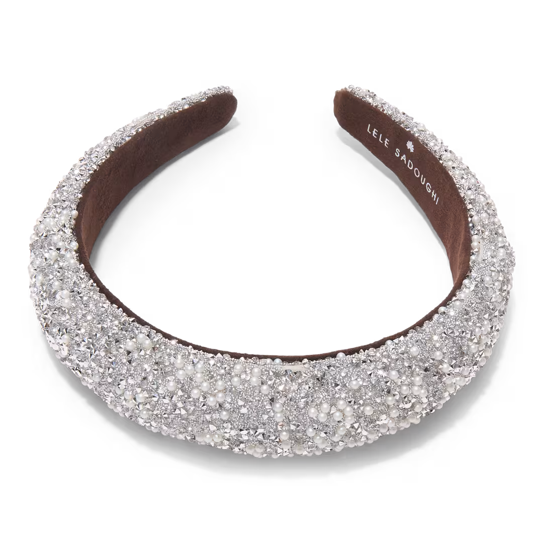 Lele Sadoughi  Alice Pebbled Headband