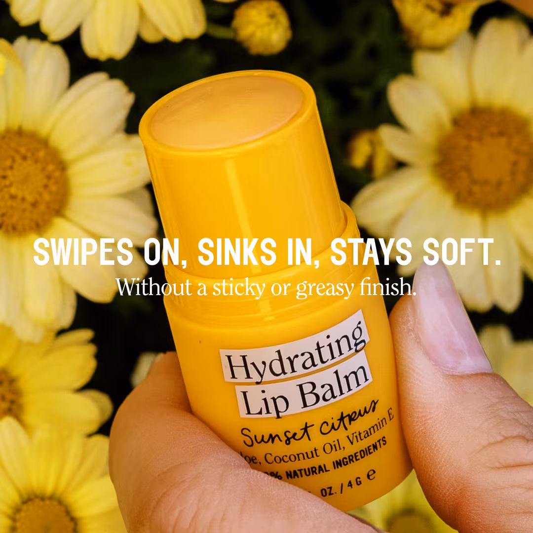 California Naturals  Hydrating Lip Balm - Sunset Citrus
