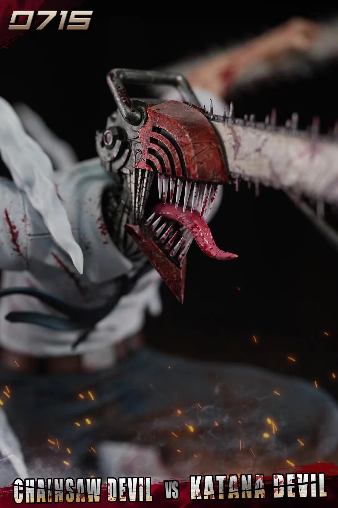 0715 Studio - Chainsaw Man Denji vs Katana Devil | 电锯人 电次vs刀之恶魔