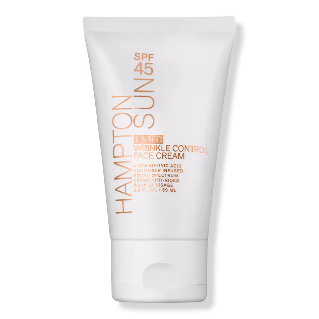 Hampton Sun  Tinted SPF 45 Wrinkle Control Face Cream