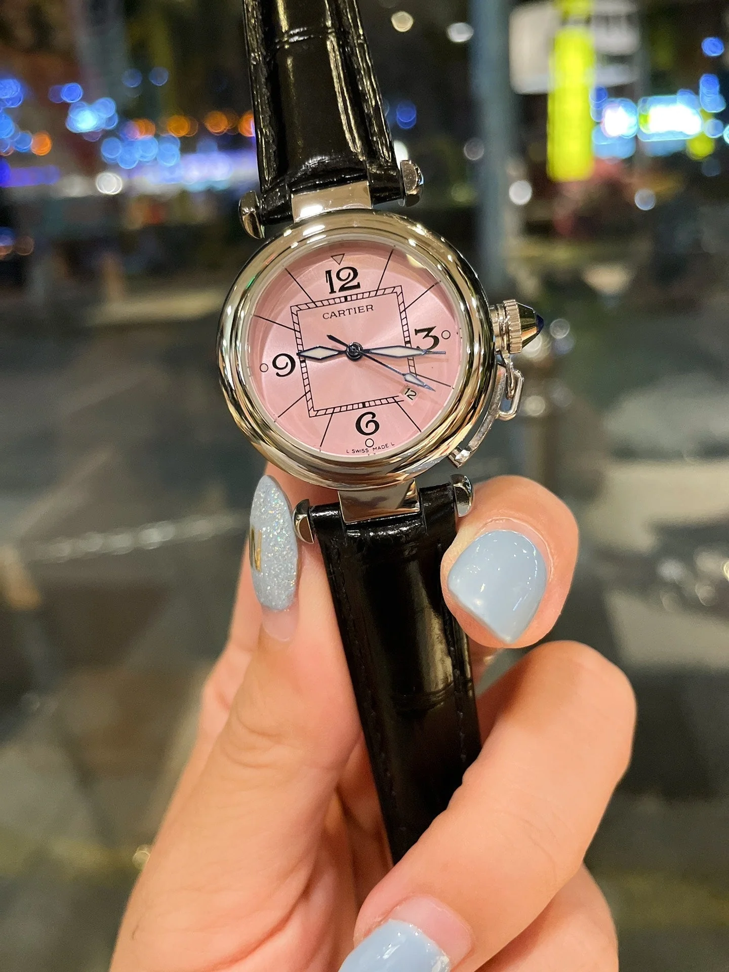 Cartier Watch PASHA DE CARTIER 35MM QUARTZ PINK DIAL