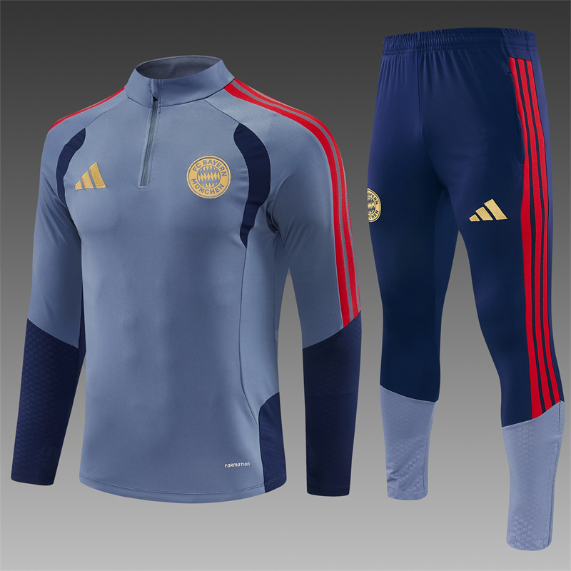 2026/2027 Bayern Munich Half Zip Suit (Adult Kids kit)