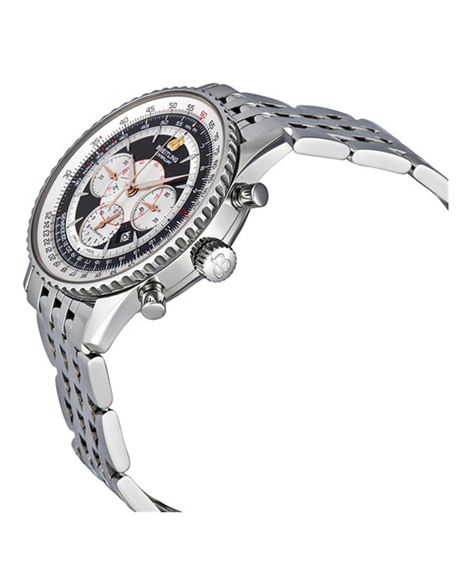 Replica Breitling Montbrillant Black Dial Date A4137012/B986-444A
