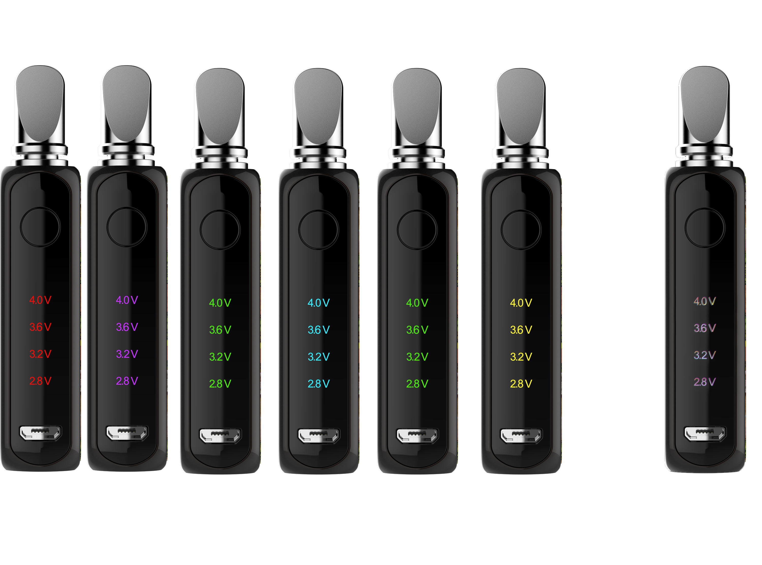 VAPMOD Dragoo 3D Pattern 510 Thread Battery(Chief)