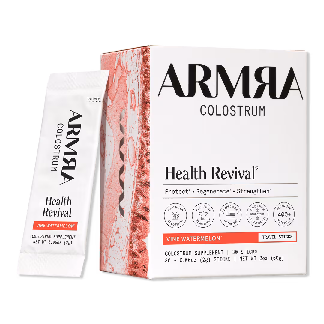 ARMRA Colostrum  Vine Watermelon Health Revival Travel Sticks
