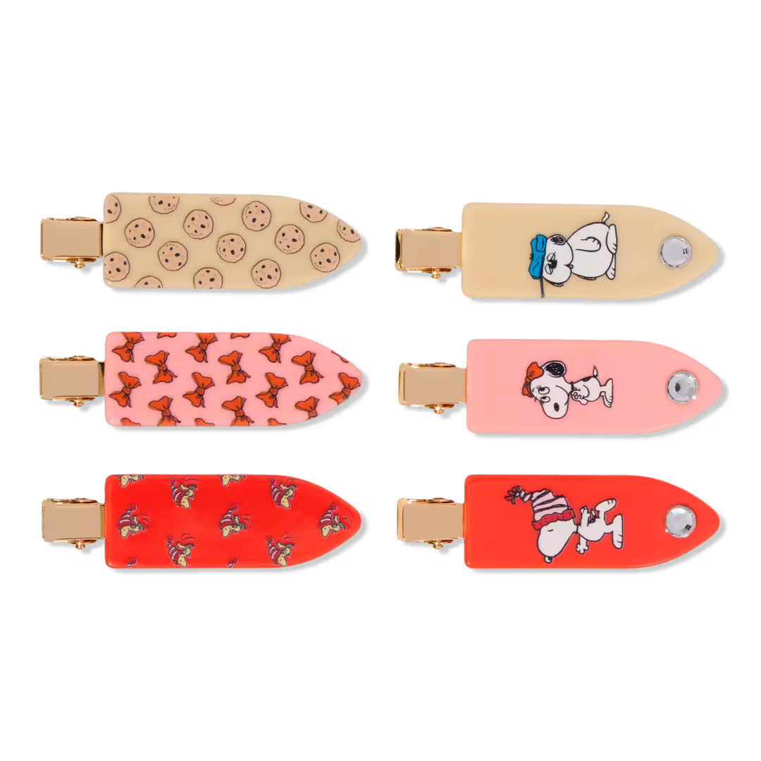 ULTA Beauty Collection  Peanuts x UBC No Silent Nights Creaseless Clips Set