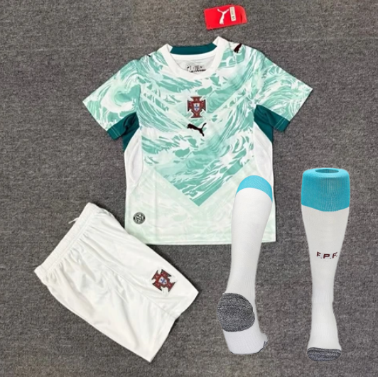 2026 Portugal Kids/Adult Set away (With Socks)