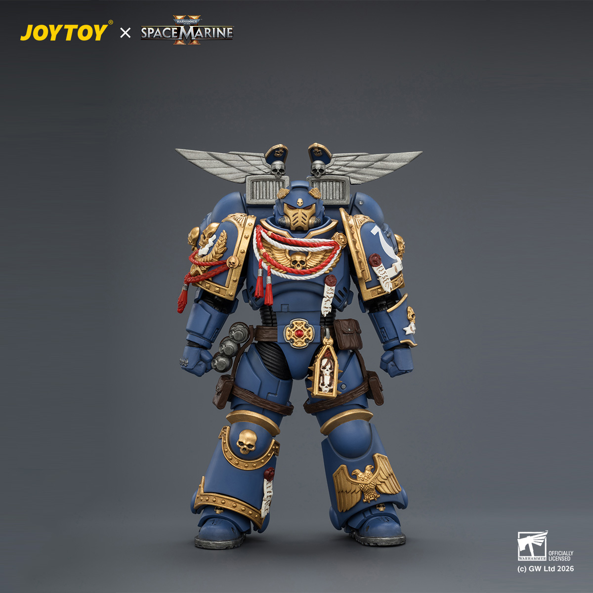JOYTOY JT04421 Warhammer 40k 1: 18 Ultramarines Assault Intercessor - JOYTOY WORLD