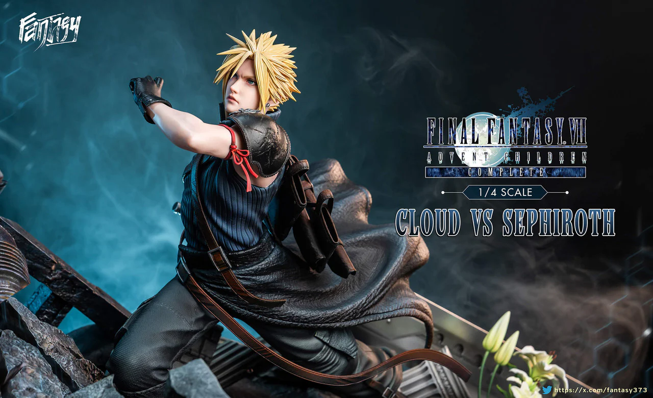 Final Fantasy - Cloud vs. Sephiroth | 1:4 Resin Statue | by Fantasy Studio