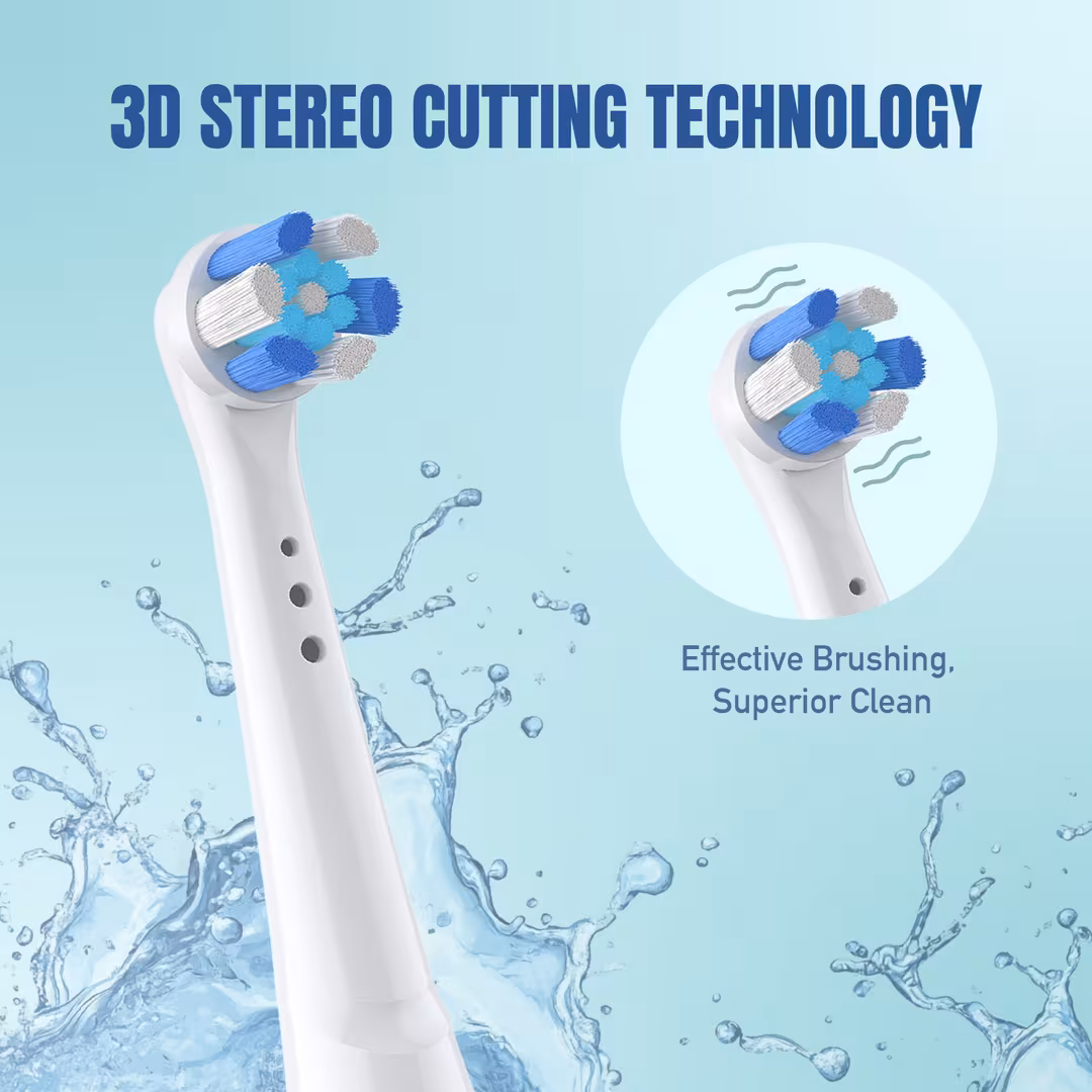 PURSONIC  Replacement Brush Heads Compatible with Oral-B iO Series 2–10