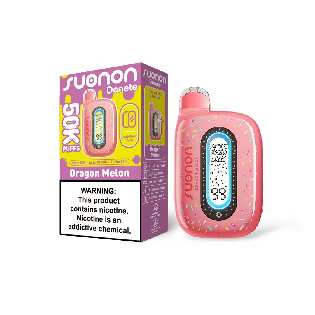 3 for $24.99 + Free Shipping SUONON DONETE 50K Disposable Vape