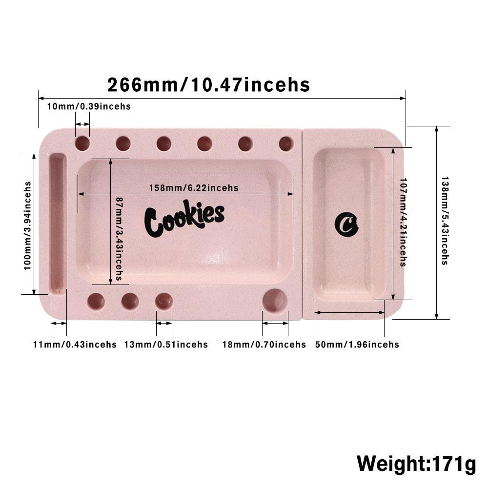 Degradable Plastic Cigarette Detachable Rolling Tray