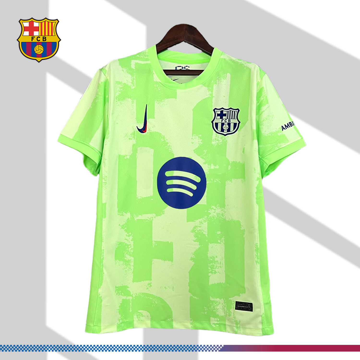 2024/2025 Barcelona Third Away Edition Football Shirt（Fan Edition）