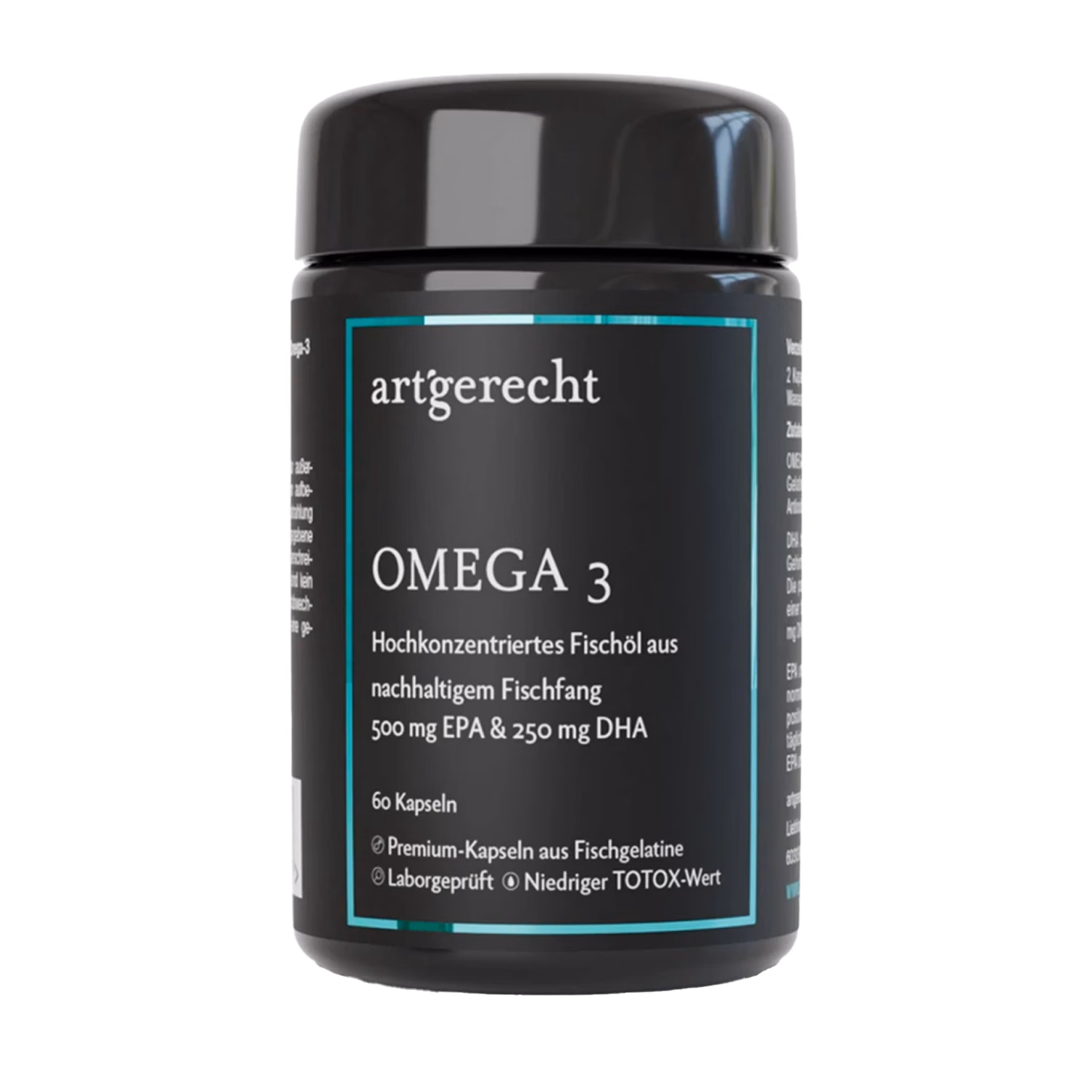 OMEGA 3 - hochwertige Omega-3-Fettsäuren aus nachhaltigem Fischöl