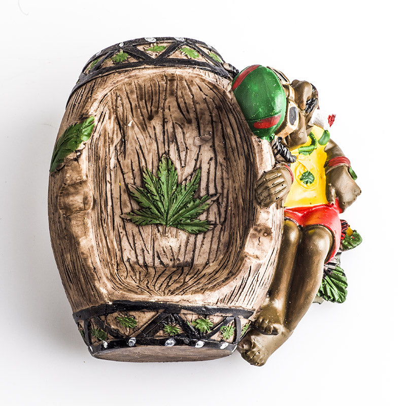 Handmade Jamaican Resin Ashtray