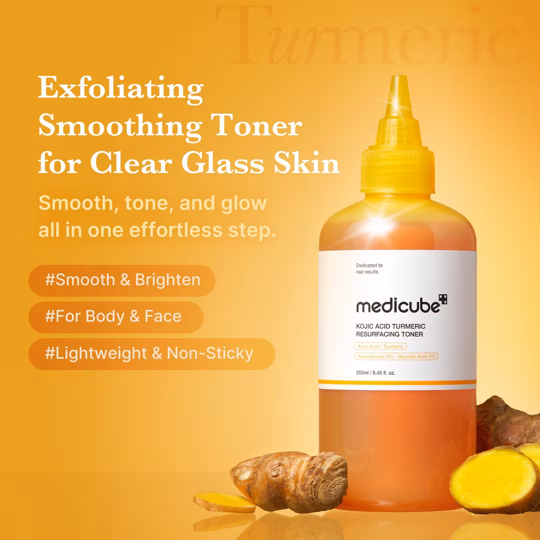 medicube  Kojic Acid Turmeric Resurfacing Toner
