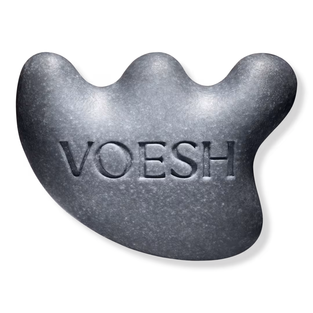 VOESH  Gua Sha Massage Body Cleansing Bar with Niacinamide and Charcoal