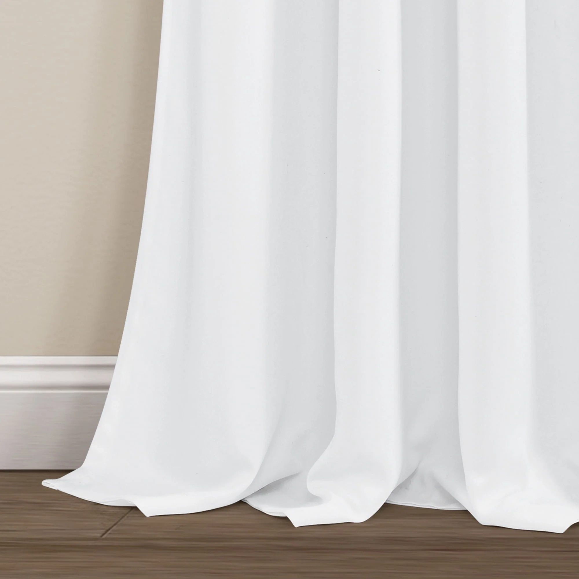 Lush Decor Estate Garden Print Room Darkening Window Curtain Panels Set