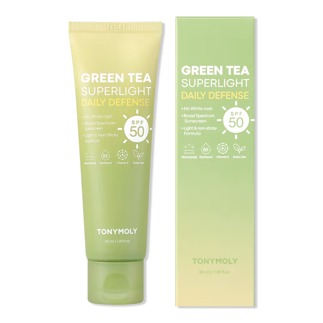 TONYMOLY  Green Tea Superlight Daily Defense Sun Screen SPF 50