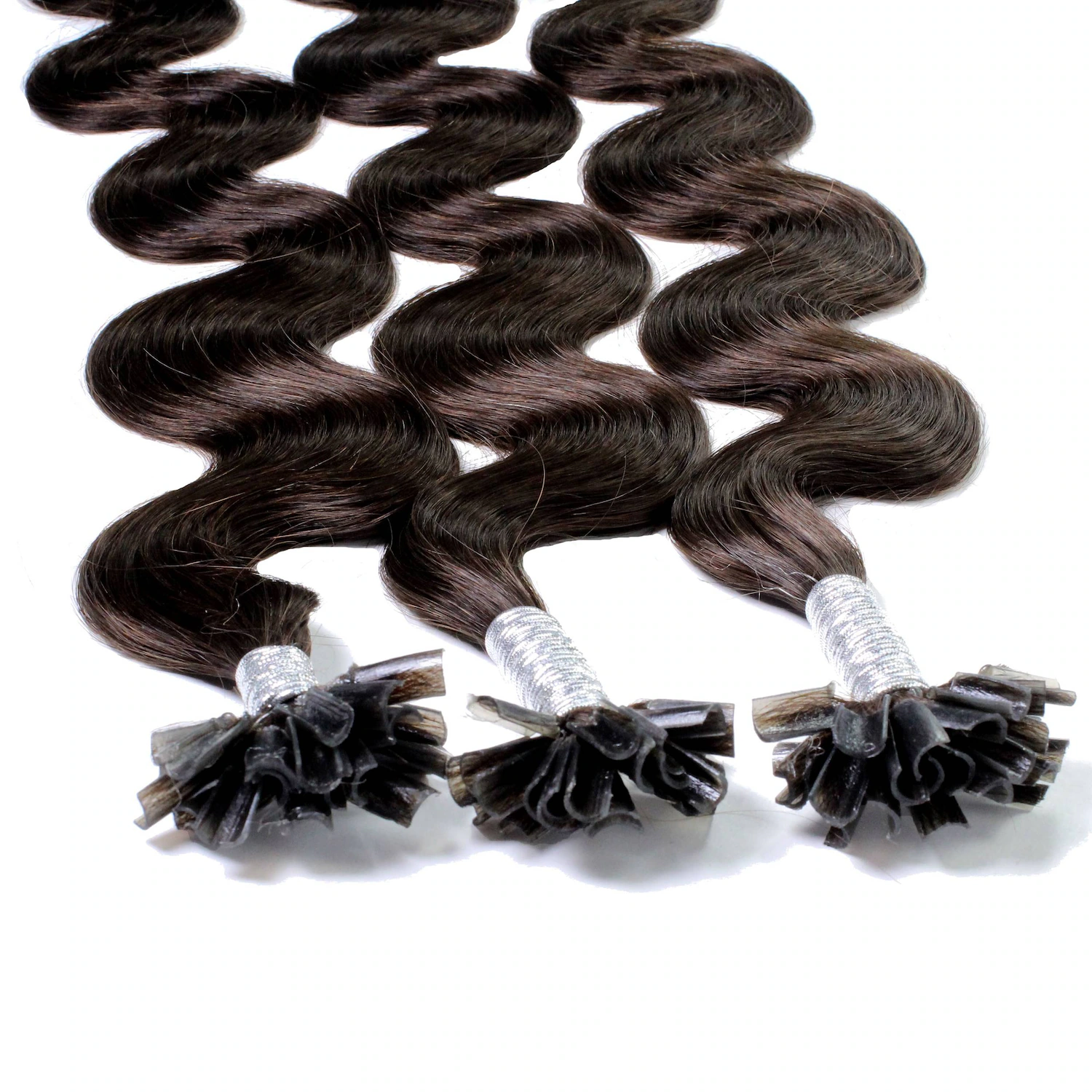 Bonding Extensions Echthaar #5/0 Hellbraun 1g