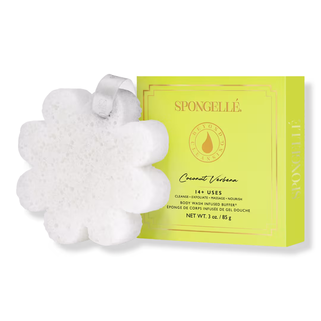 SPONGELLE  Daisy Collection Boxed White Flower - Coconut Verbena