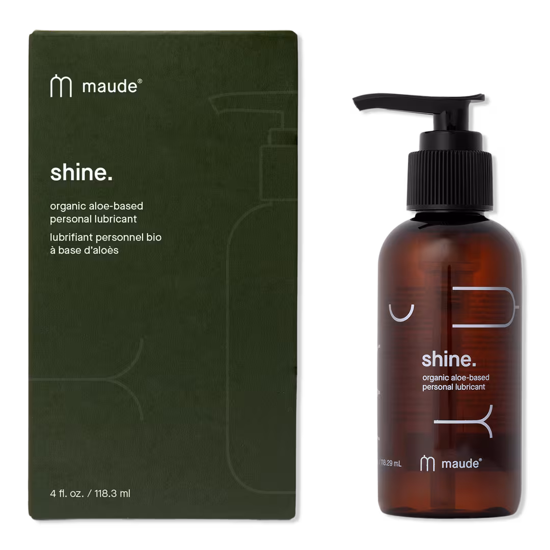 maude  Shine Aloe Water-Based Personal Lubricant