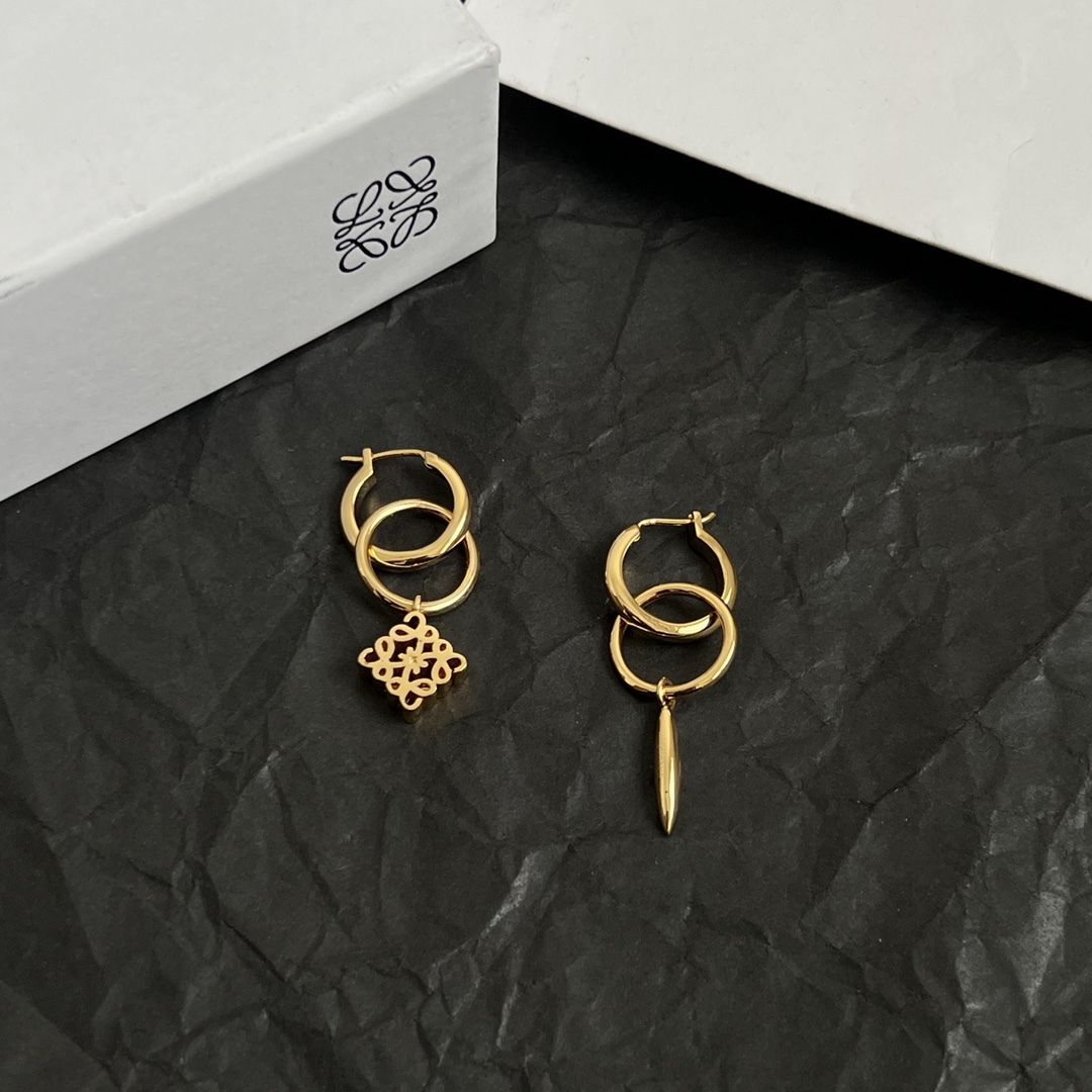 Loewe Anagram Stud Earrings
