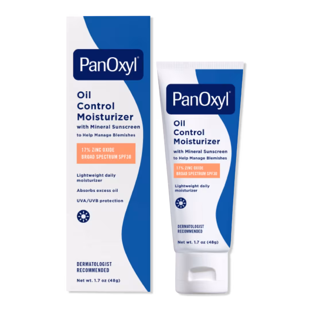 PanOxyl  Oil Control Moisturizer with Broad Spectrum SPF 30 Mineral Sunscreen
