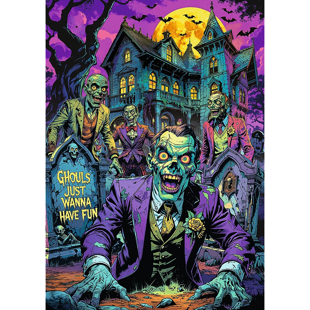 Puzzle Premium Plus Quality 1000 El. Hall Of Horror: Zombie