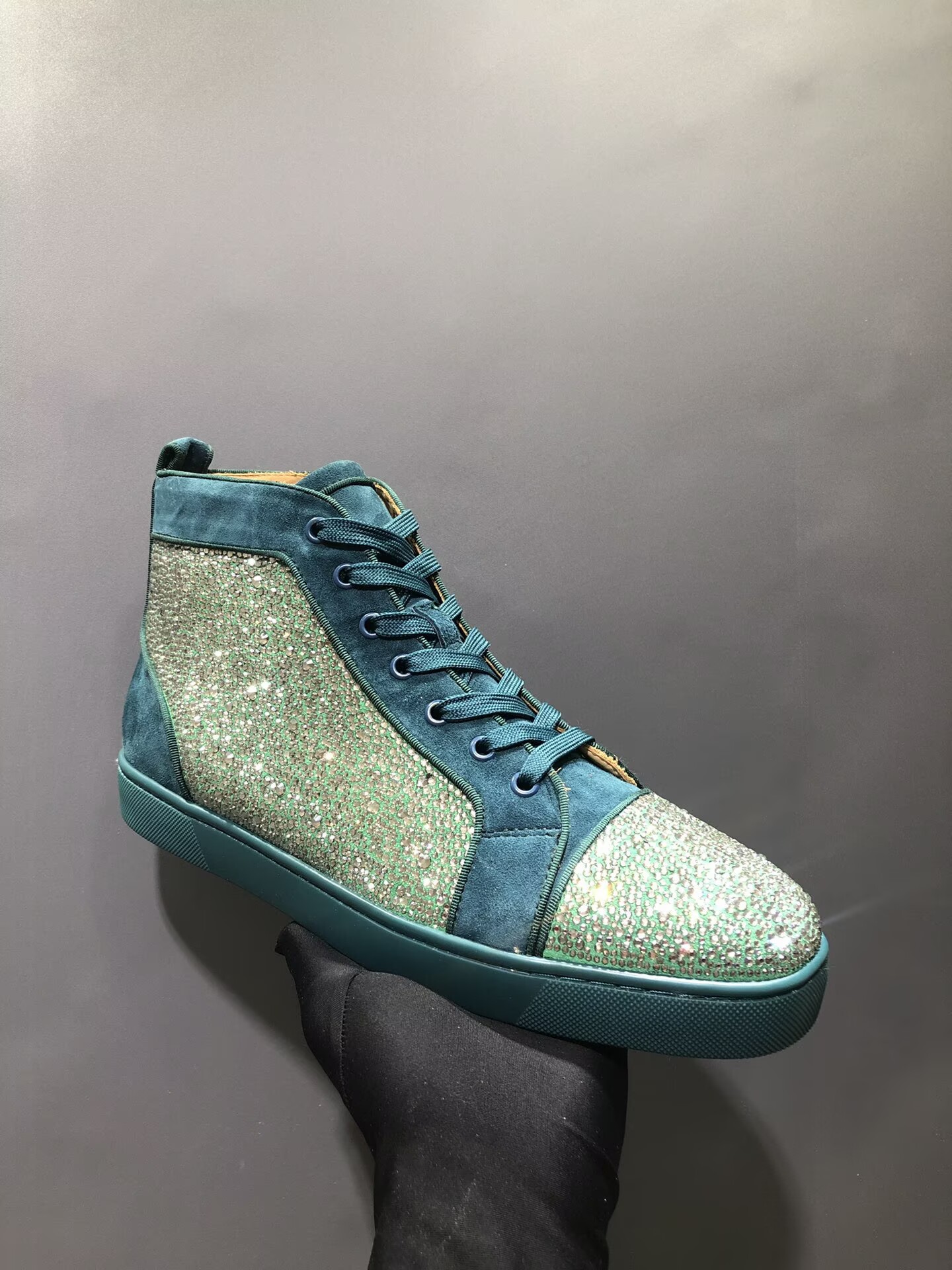 Christian Louboutin Red bottom High-Top - CCSHOES