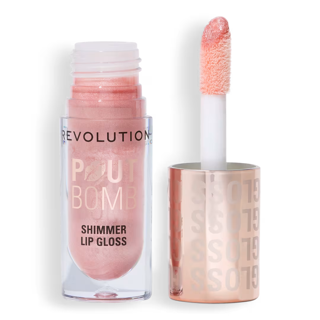 Revolution Beauty  Pout Bomb Shimmer Gloss
