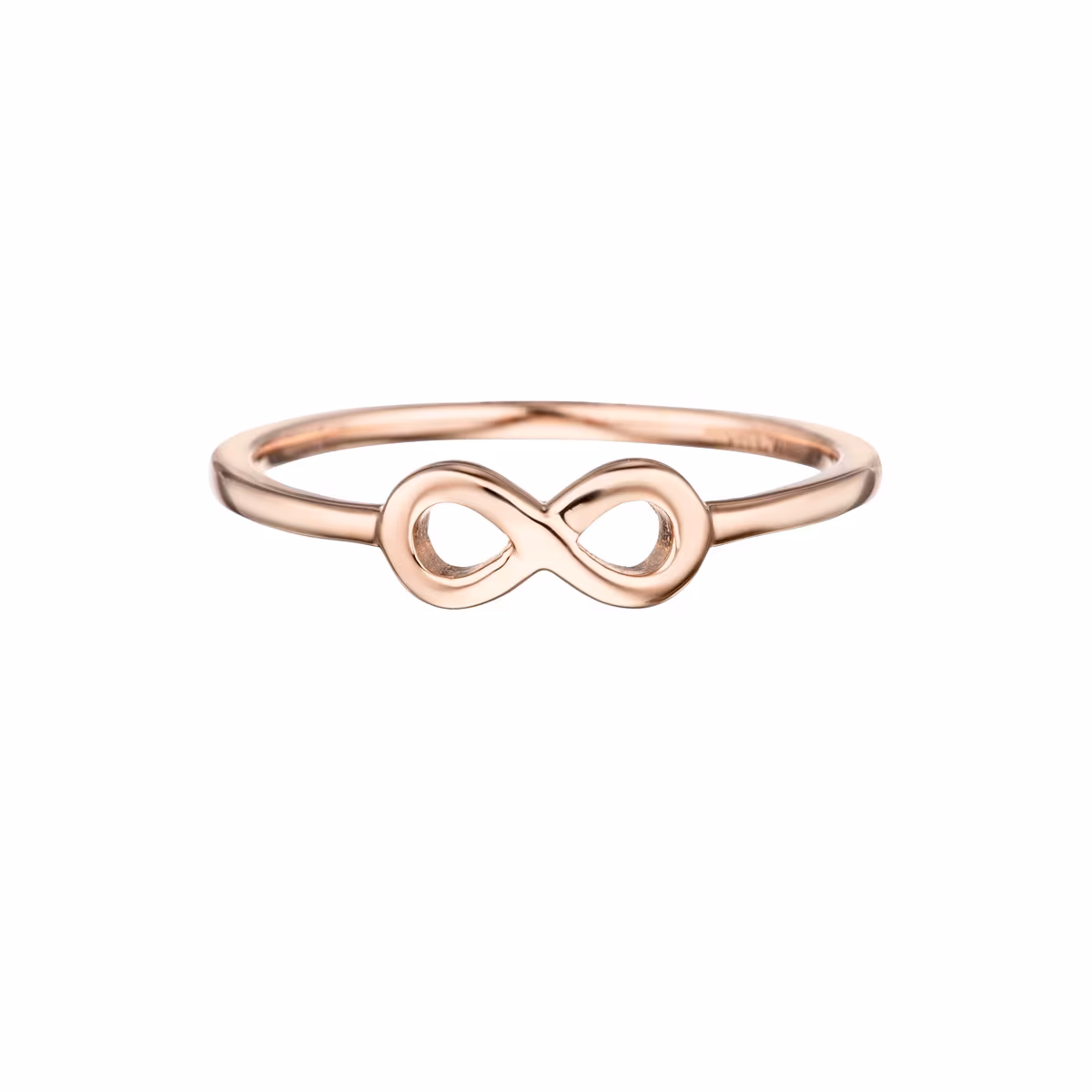 Ring Infinity Sterling Silber in Roségold