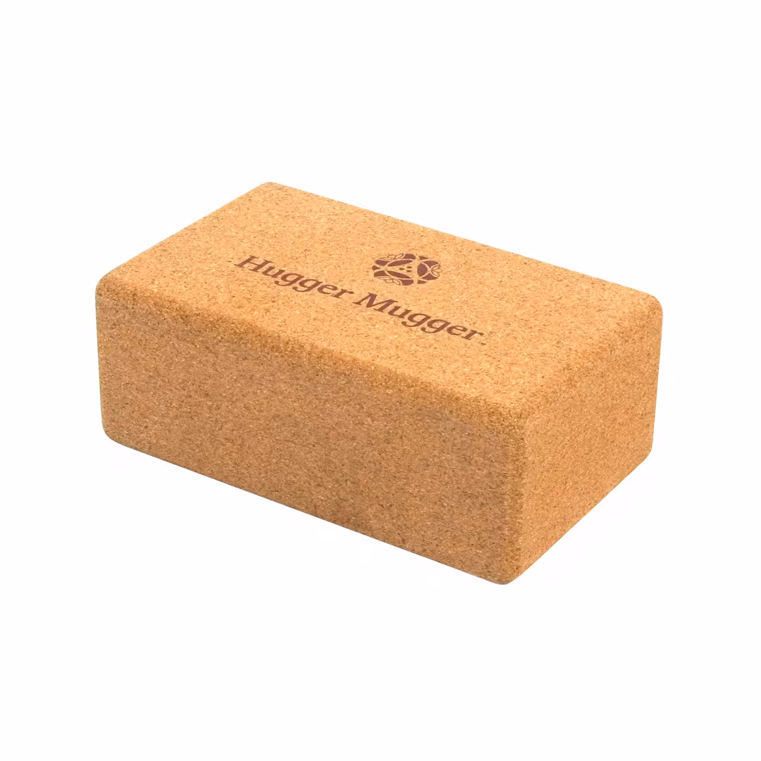 Hugger Mugger  Cork Yoga Block 3.5