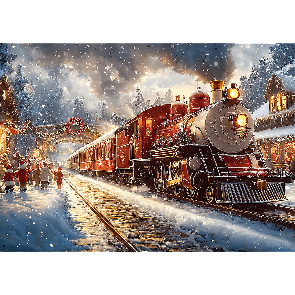 Puzzle 1000 El. Usa Collection: Holiday Train