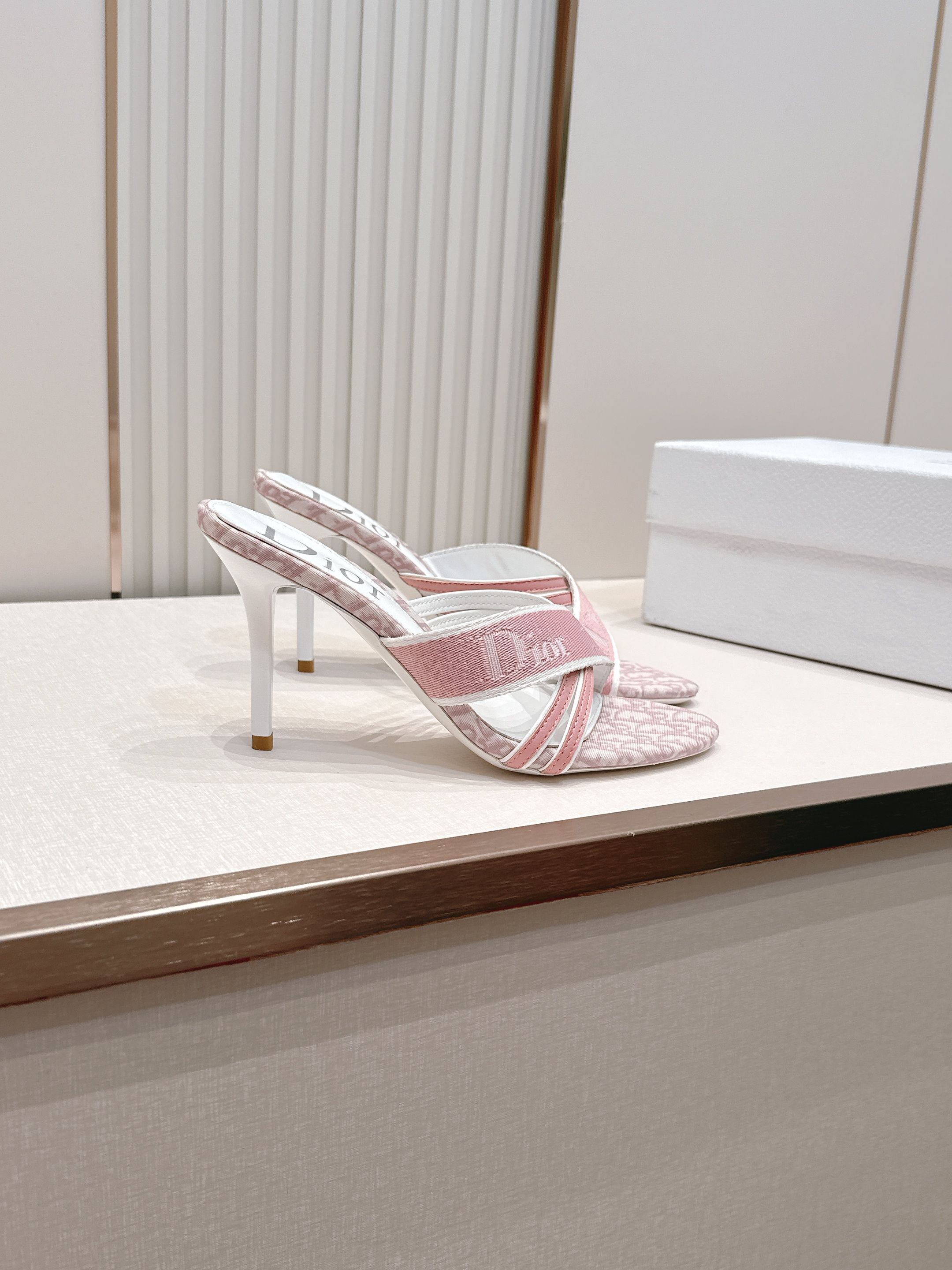 Dior Stiletto Mules Heels