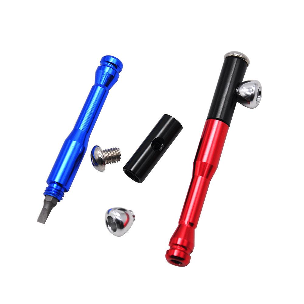 Baseball Bat Metal Tobacco Pipe